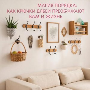  Магия Порядка: Как Крючки для Мебели Преображают Ваш Дом и Жизнь.